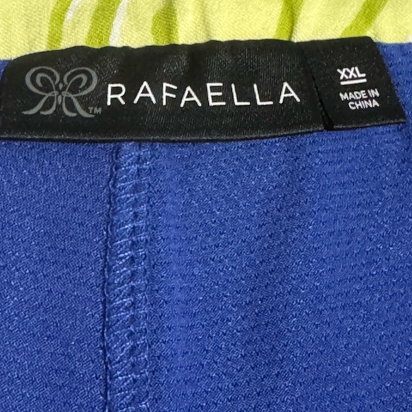 Rafaella Blue and Green Flor Skort NWOT - Picture 3 of 4